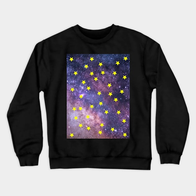 sky Crewneck Sweatshirt by vjeva